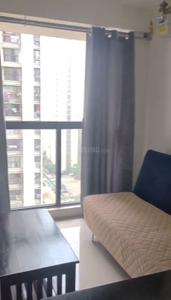 Living Room Image of 400 Sq.ft 1 BHK Apartment / Flat for rent in Lodha Crown, Thane West Thane for Rs. 30000