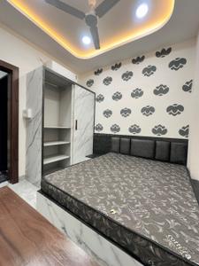 Bedroom Image of 180 Sq.ft 1 BHK Builder Floor for rent in Mahalakshmi Nagar Indore for Rs. 17000
