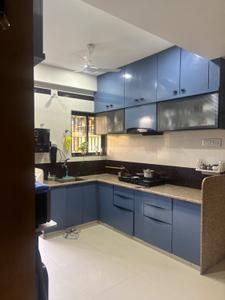 Kitchen Image of 1280 Sq.ft 2 BHK Builder Floor for rent in Gotri Vadodara for Rs. 25000