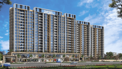 Image of 850 Sq.ft 1 BHK Apartment / Flat for sale in Emperia Hill Creast, Panvel, Navi Mumbai for Rs. 5100000