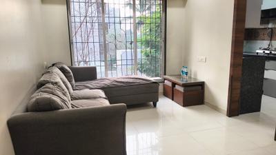 Living Room Image of 690 Sq.ft 2 BHK Apartment / Flat for rent in Borivali West Mumbai for Rs. 46000
