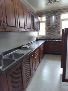 Kitchen Image of 2025 Sq.ft 2 BHK Builder Floor for rent in Uday Park New Delhi for Rs. 125000