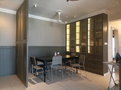 Living Room Image of 585 Sq.ft 1 BHK Apartment / Flat for rent in Godrej The Trees, Vikhroli East Mumbai for Rs. 75000