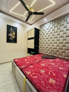 Bedroom Image of 850 Sq.ft 3 BHK Builder Floor for rent in S Gambhir Homes, Dwarka Mor New Delhi for Rs. 30000