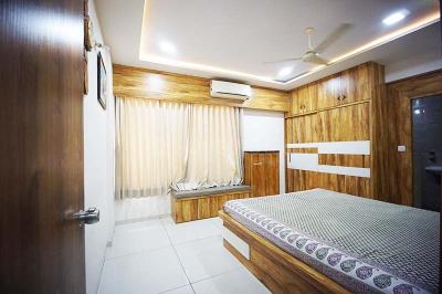 Bedroom Image of 2205 Sq.ft 3 BHK Apartment / Flat for sale in Samved Green Valley, Sargasan Gandhinagar for Rs. 11500000