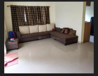 Living Room Image of 850 Sq.ft 2 BHK Apartment / Flat for rent in Kumar Primavera B6, Wadgaon Sheri Pune for Rs. 40000