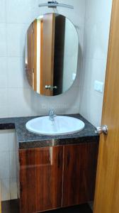 Bathroom Image of 666 Sq.ft 1 BHK Apartment / Flat for rent in Kalp Capitol Flora And Capitol Icon 2, Sargasan Gandhinagar for Rs. 20000