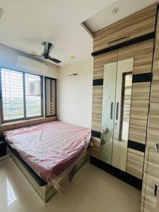 Bedroom Image of 950 Sq.ft 2 BHK Apartment / Flat for sale in Vishesh Balaji Symphony, Shilottar Raichur Navi Mumbai for Rs. 8500000