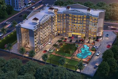 Image of 710 Sq.ft 1 BHK Apartment / Flat for sale in Vangani, Thane for Rs. 2249000