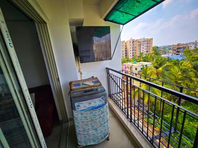 Balcony Image of 1400 Sq.ft 3 BHK Apartment / Flat for rent in Sunland Residency, Rajarhat Kolkata for Rs. 42000
