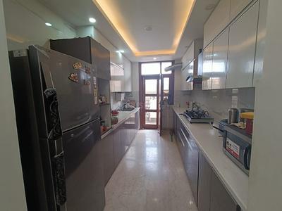Kitchen Image of 1800 Sq.ft 3 BHK Independent House for rent in Palam Vihar Gurgaon for Rs. 55000