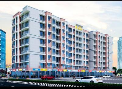 Image of 650 Sq.ft 1 BHK Apartment / Flat for sale in Kinjal Bliss, Boisar, Mumbai for Rs. 2340000