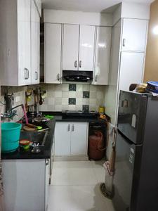 Kitchen Image of 700 Sq.ft 2 BHK Apartment / Flat for sale in Bharat Vihar New Delhi for Rs. 3800000