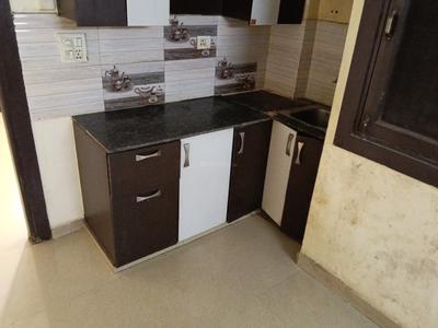Kitchen Image of 500 Sq.ft 1 BHK Builder Floor for sale in Indirapuram Ghaziabad for Rs. 2900000