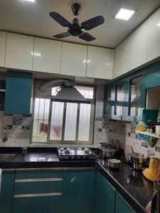 Kitchen Image of 600 Sq.ft 2 BHK Apartment / Flat for sale in Vikhroli East Mumbai for Rs. 12800000