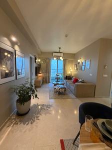 Living Room Image of 2300 Sq.ft 3.5 BHK Apartment / Flat for rent in DLF One Midtown, Karampura New Delhi for Rs. 95000