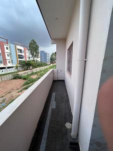 Balcony Image of 1100 Sq.ft 2 BHK Builder Floor for rent in Kattigenahalli Bengaluru for Rs. 22000