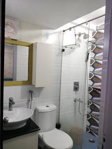 Common Bathroom Image of 550 Sq.ft 1 BHK Apartment / Flat for rent in Sector 23B Dwarka New Delhi for Rs. 25500