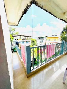Balcony Image of 900 Sq.ft 1.5 BHK Builder Floor for rent in Borbari Guwahati for Rs. 11000