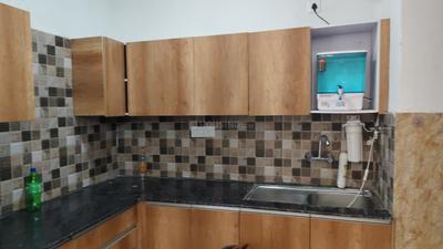 Kitchen Image of 607 Sq.ft 2 BHK Apartment / Flat for rent in Prateek Grand City, Siddharth Vihar Ghaziabad for Rs. 19500