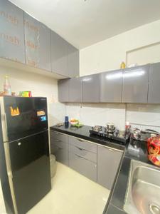 Kitchen Image of 650 Sq.ft 1 BHK Apartment / Flat for sale in Bhicholi Mardana Indore for Rs. 2100000
