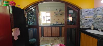Kitchen Image of 1600 Sq.ft 3 BHK Apartment / Flat for sale in Behala Kolkata for Rs. 9500000