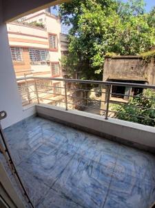 Balcony Image of 1600 Sq.ft 3 BHK Apartment / Flat for sale in Baghajatin Kolkata for Rs. 7500000