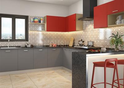 Kitchen Image of 917 Sq.ft 2 BHK Apartment / Flat for sale in Urbanrise Spring Is In The Air, Miyapur Hyderabad for Rs. 7200000