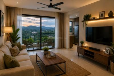 Hall Image of 2020 Sq.ft 3 BHK Apartment / Flat for sale in Kakkanad Kochi for Rs. 18600000