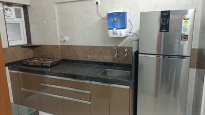 Kitchen Image of 765 Sq.ft 1 BHK Independent House for rent in Aloha Towers, Baner Pune for Rs. 28000