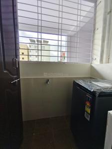 Balcony Image of 650 Sq.ft 1 BHK Apartment / Flat for rent in Gachibowli Hyderabad for Rs. 23000