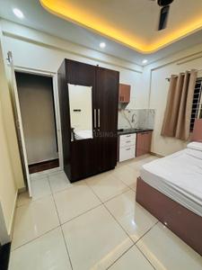 Bedroom Image of 400 Sq.ft 1 RK Apartment / Flat for rent in Koramangala Bengaluru for Rs. 19000
