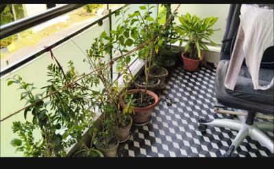 Balcony Image of 1300 Sq.ft 3.5 BHK Duplex for sale in BM City, Joka Kolkata for Rs. 5000000
