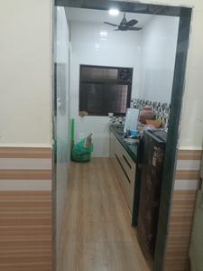 Kitchen Image of 400 Sq.ft 1.5 BHK Independent House for rent in Thane West Thane for Rs. 20000