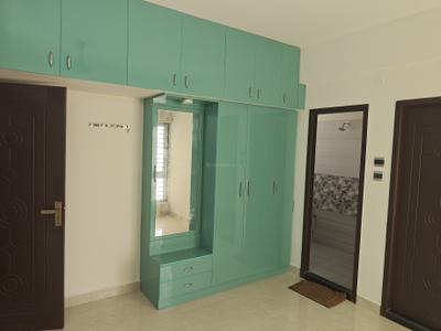 Bedroom Image of 1420 Sq.ft 3 BHK Apartment / Flat for rent in Nest Bonsai, Ottiyambakkam Chennai for Rs. 28000