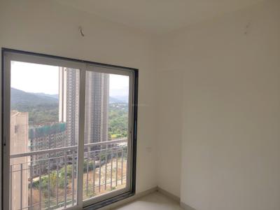 Bedroom Image of 700 Sq.ft 1 BHK Apartment / Flat for rent in Puraniks Rumah Bali, Kasarvadavali Thane for Rs. 17000