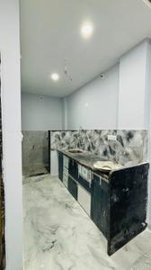 Kitchen Image of 550 Sq.ft 1 BHK Builder Floor for rent in Mahalakshmi Nagar Indore for Rs. 13999
