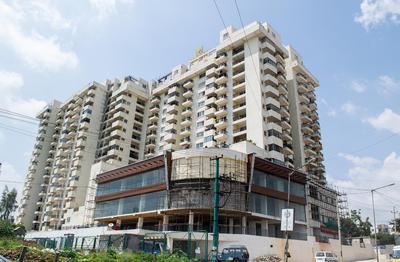 Image of 1658 Sq.ft 3 BHK Apartment / Flat for rent in R.K. Hegde Nagar, Bengaluru for Rs. 39000