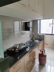 Kitchen Image of 1100 Sq.ft 3 BHK Apartment / Flat for sale in Saket Nagar Indore for Rs. 7500000