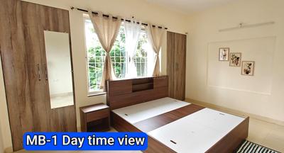 Bedroom Image of 1650 Sq.ft 3 BHK Apartment / Flat for rent in Pentagon Fortune East, Kharadi Pune for Rs. 62000
