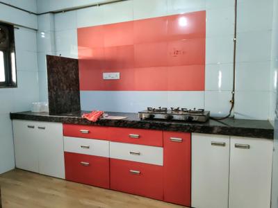 Kitchen Image of 845 Sq.ft 2 BHK Apartment / Flat for rent in Kasarvadavali Thane for Rs. 30000