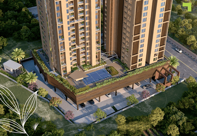 Image of 1077 Sq.ft 2 BHK Apartment / Flat for sale in Rohan Viti, Wakad, Pune for Rs. 5800000