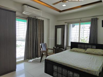 Bedroom Image of 1400 Sq.ft 3 BHK Apartment / Flat for sale in Jainam Sky Memories, Manjalpur Vadodara for Rs. 8000000