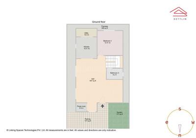 Image of 2200 Sq.ft 3.5 BHK Villa for sale in Peninsula Prakruthi​ by Peninsula Infra Development Pvt. Ltd., Sarjapur, Bengaluru for Rs. 22700000