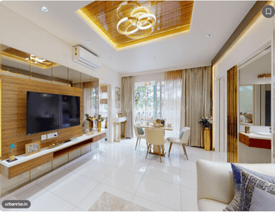 Image of 800 Sq.ft 2 BHK Apartment / Flat for sale in Urbanrise Revolution One, Padur, Chennai for Rs. 6000000