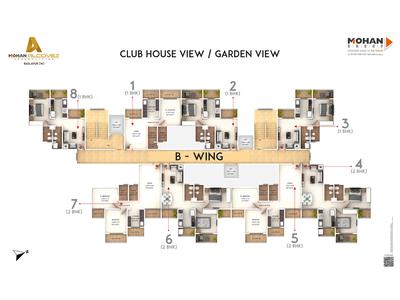 Image of 900 Sq.ft 2 BHK Apartment / Flat for sale in Mohan Alcoves I, Badlapur West, Badlapur for Rs. 3800000