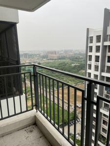 Balcony Image of 850 Sq.ft 3 BHK Apartment / Flat for sale in Godrej Green Glades, Jagatpur Ahmedabad for Rs. 7700000
