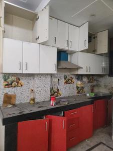 Kitchen Image of 650 Sq.ft 1 BHK Builder Floor for rent in Sector 15 Dwarka New Delhi for Rs. 10500