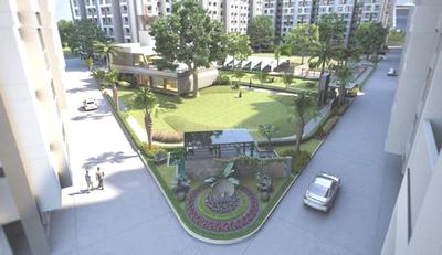 Balcony Image of 1247 Sq.ft 2 BHK Apartment / Flat for sale in Darshanam Central Park, Sayajiganj Vadodara for Rs. 4200000