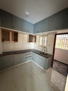 Kitchen Image of 1500 Sq.ft 3 BHK Apartment / Flat for rent in Kaggadasapura Bengaluru for Rs. 50000